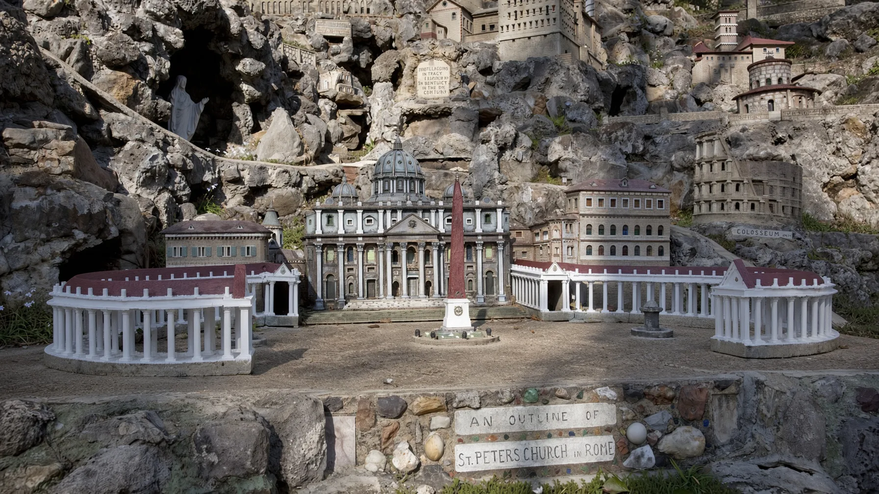 The Ave Maria Grotto at St. Bernard Abbey, Cullman