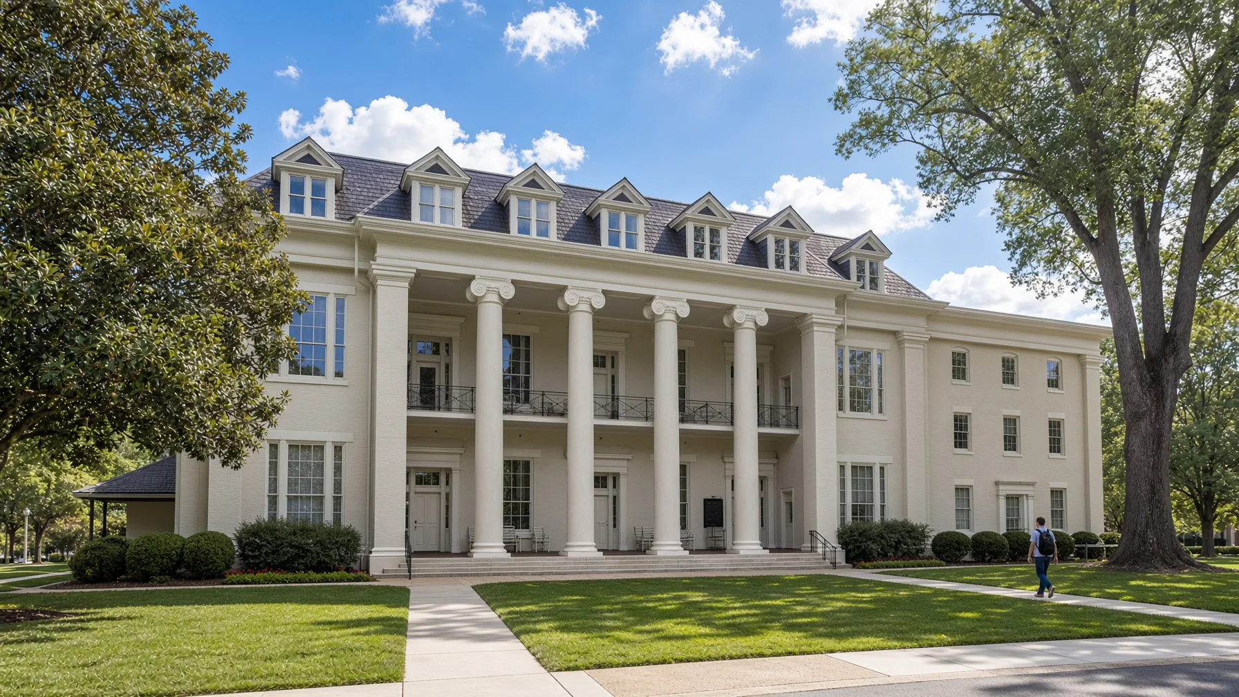 The Athens State University campus